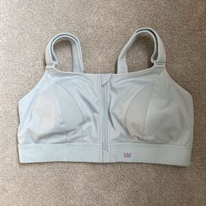 SHEFIT Sports Bra High Support Comfort Adjustable Atheltic Light Blue Size 4Luxe